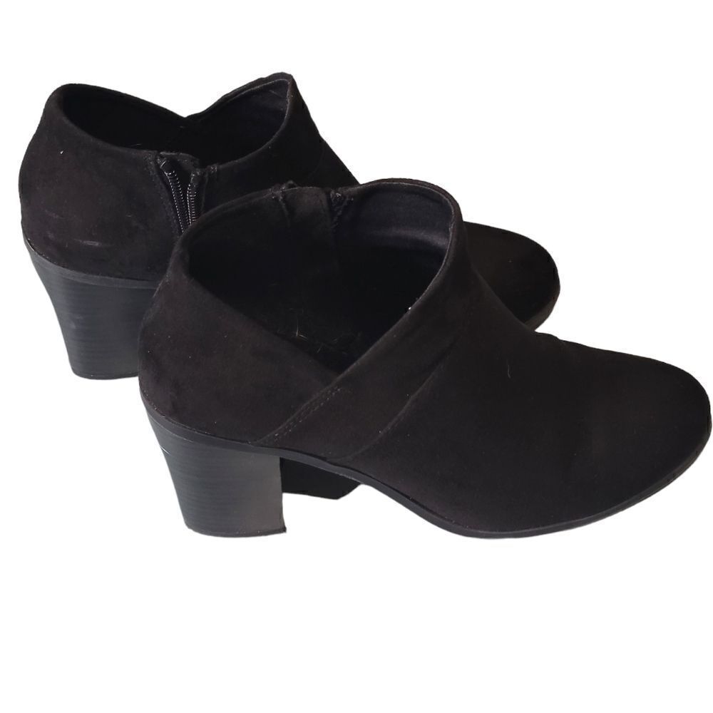 A.N.A. black heel ankle bootie